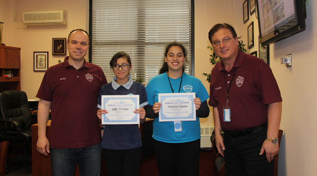 Congratulations to Jade Moreno and Victoria Aquino!