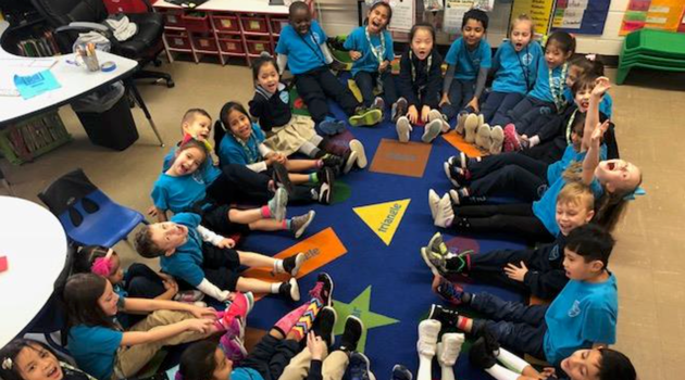 Thursday was Fox in Socks Day at Bergen Elementary
