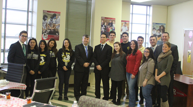 Assemblyman Joe Lagana visit
