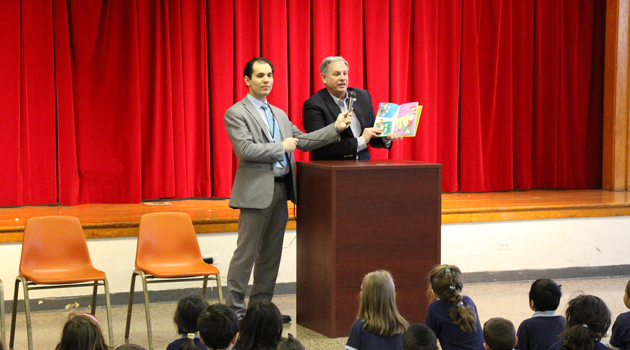 Bergen County Executive visits BASCS El.