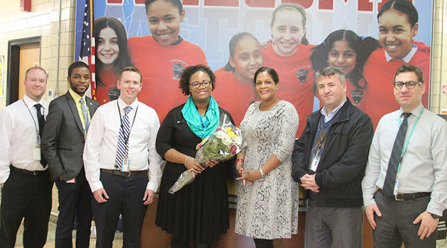 NJDOE VIP visitor at BASCS HS