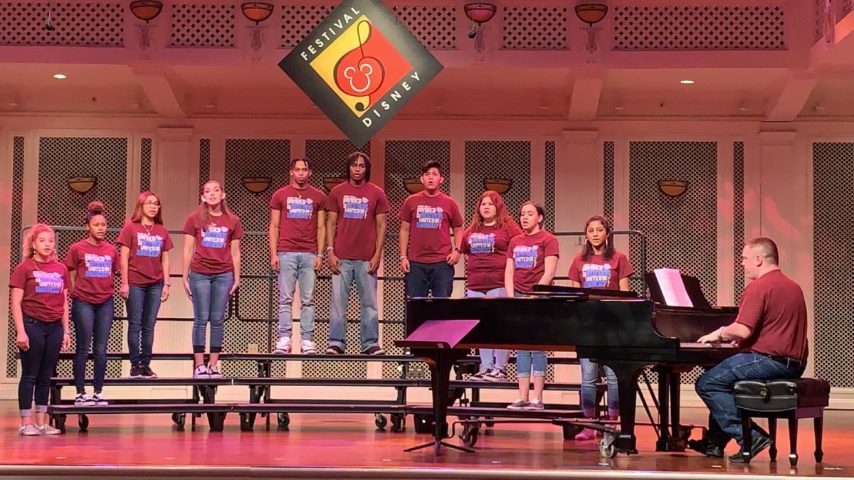 Congratulations to the Passaic Charter High School Choir For Competing At the Festival Disney In Walt Disney World