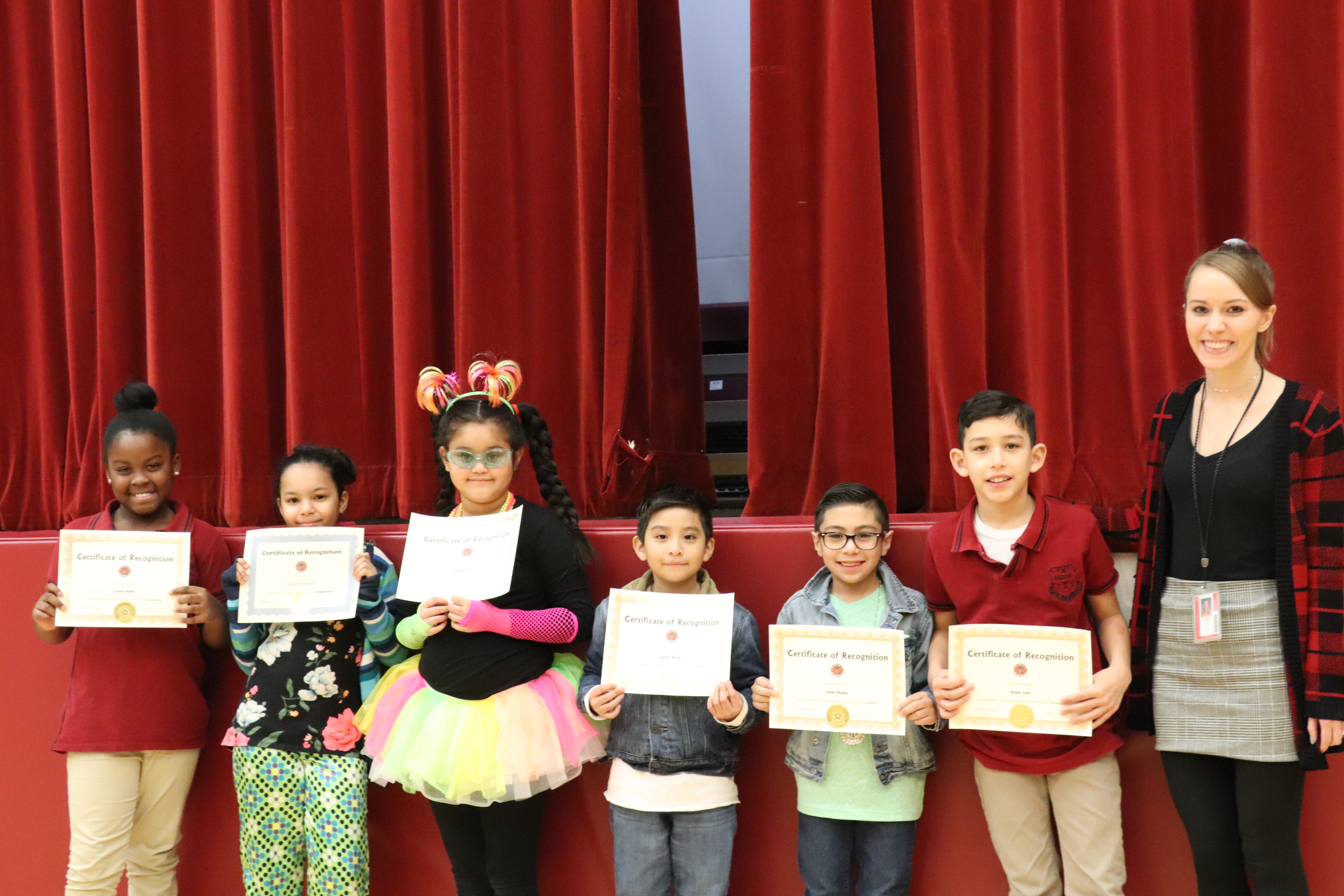 Passaic-Clifton K-3 Second Marking Period Award Assembly