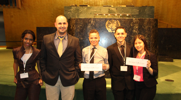 PASCS HS participates in Global Classrooms International Model UN Conference