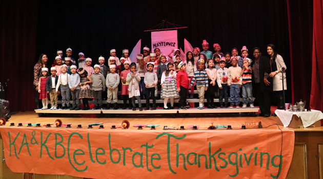 Clifton-Kindergarten Celebrated Thanksgiving