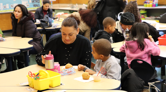 Passaic-ASCS Muffins with Mom