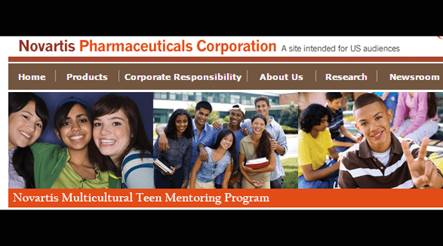 2019 Novartis Multicultural Teen Corporate Mentoring Program